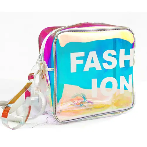 Laser Magic Color Toiletry Pouch High-value TPU Best Holographic Makeup Bag